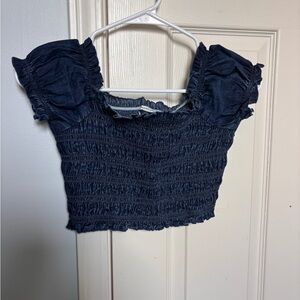 American Eagle Denim Top